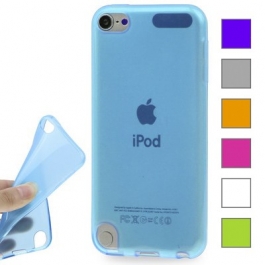 Coque transparente couleur en silicone souple iPod Touch 5g