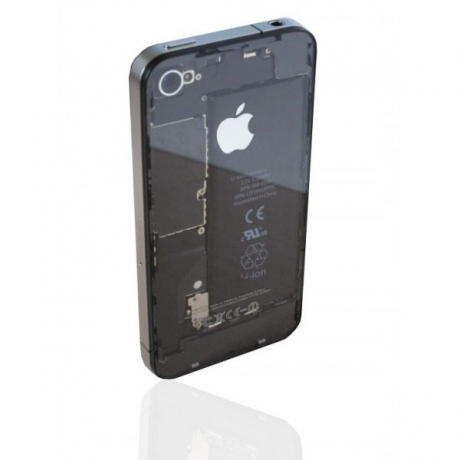 Kit réparation Vitre arrière pour iPhone 4 NOIR 