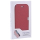 Etui de Protection Flip en cuir iPhone 5 rouge