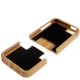 Coque de protection croix en bois bambou détachable iPhone 5