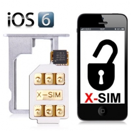 Carte de desimlockage iPhone 5 Jusqu'à iOS 6.0.2