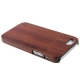 Coque de protection en bois bambou iPhone 5 Modèle 4
