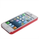 Coque effet miroir iPhone 5 couleur Rouge