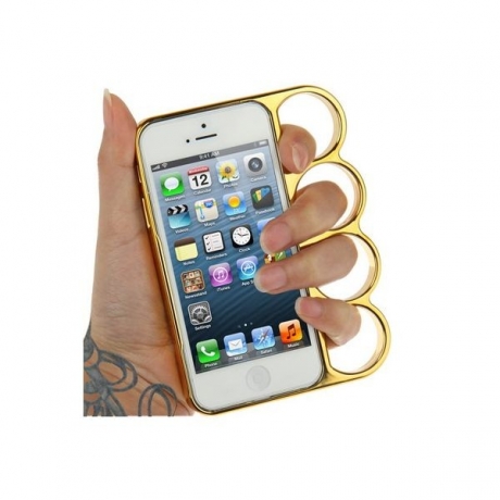 Coque Bumper Poing Américain iPhone 5/5S - Mobile-Store