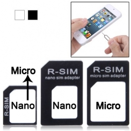 Kit adaptateur nano / micro sim