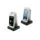 Double Dock pour iPhone 5 et iPhone 4/4S Noir