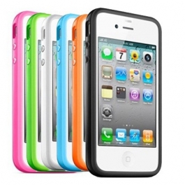 Bumper Silicone pour iPhone 4 et 4S