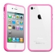 Bumper Silicone pour iPhone 4 et 4S (couleur au choix)