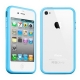 Bumper Silicone pour iPhone 4 et 4S (couleur au choix)