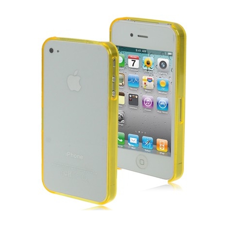 Bumper Crystal pour iPhone 4 et 4S (couleur au choix)