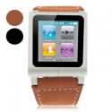 Montre en cuir pour iPod Nano 6