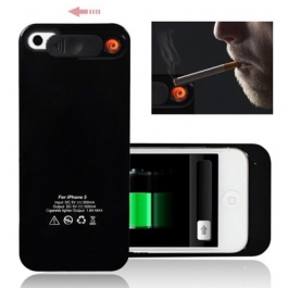 Coque batterie intégrée avec allume-cigare iPhone 5