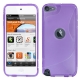 Coque design silicone iTouch 5 couleur violet