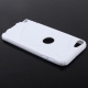 Coque design silicone iTouch 5 couleur blanc