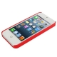 Coque wave design iPhone 5 couleur Rouge