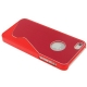 Coque wave design iPhone 5 couleur Rouge