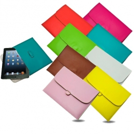 Pochette en cuir style enveloppe pour iPad