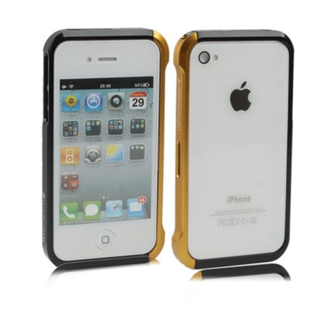 Bumper Vapor4 ElementCase en métal pour iPhone 4 et 4S (couleur au choix)