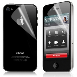 Duo protection écran et face arrière invisible iPhone 4 et 4S