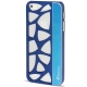 Coque en metal design mosaïque iPhone 5