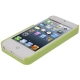 Coque iPhone 5 en papier bulles couleur verte