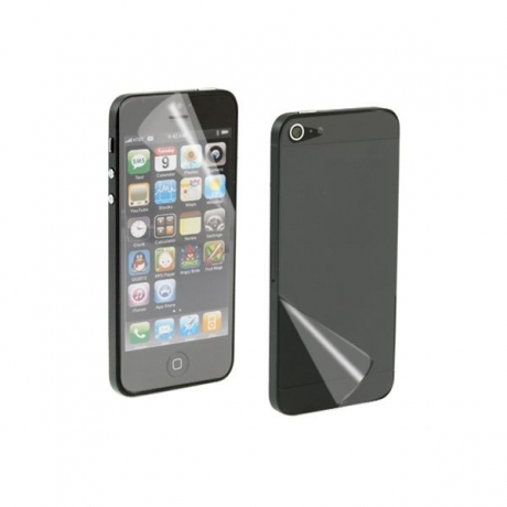 Protection d'écran + face arrière invisibles pour iPhone 5