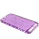 Kit Châssis transparent + boutons + bandes pour iPhone 5. couleur violet