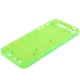 Kit Châssis transparent + boutons + bandes pour iPhone 5. couleur verte 