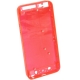 Kit Châssis transparent + boutons + bandes pour iPhone 5. couleur rouge