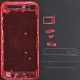 Kit Châssis transparent + boutons + bandes pour iPhone 5