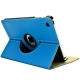 Etui iPad mini en cuir couleur bleu
