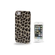 Coque de protection Leopard pour iPhone 5 Beige