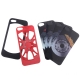 Coque iPhone 5 Roue Détachable Couleur rouge