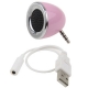 Haut-parleur iPhone 4/4S couleur rose clair