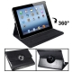 Etui iPad 2 | 3 | 4 en cuir couleur noir