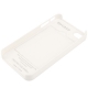 Coque iPhone 4 et 4S Cadre Photo Perso couleur blanc