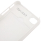 Coque iPhone 4 et 4S Cadre Photo Perso couleur blanc