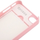 Coque iPhone 4 et 4S Cadre Photo Perso couleur rose clair