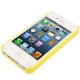 Coque iPhone 4 et 4S Cadre Photo Perso couleur jaune