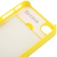 Coque iPhone 4 et 4S Cadre Photo Perso couleur jaune