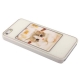 Coque iPhone 5 Cadre Photo Perso couleur blanc