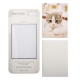 Coque iPhone 5 Cadre Photo Perso couleur blanc