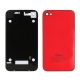 Façade arrière de couleur rouge iPhone 4 / 4S