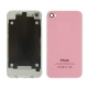 Façade arrière de couleur rose iPhone 4 / 4S