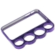 Coque Bumper Poing Américain iPhone 4 / 4S couleur violet