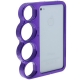 Coque Bumper Poing Américain iPhone 4 / 4S couleur violet