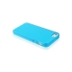 Coque de Protection Transparente en Silicone pour iPhone 5 Couleur Bleu