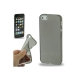 Coque de Protection Transparente en Silicone pour iPhone 5 Couleur Gris