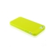 Coque de Protection Transparente en Silicone pour iPhone 5 couleur verte