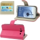 Housse porte-cartes en cuir Samsung Galaxy S3 ou S4
